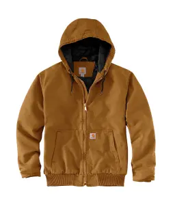 Carhartt Men's Loose Fit Insulated Active Jacket Washed Duck Medium