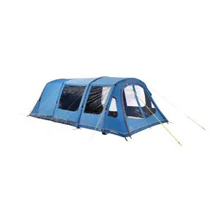 Hi-Gear Horizon 400 4 Person Tent for Camping Holidays, Festivals Blue