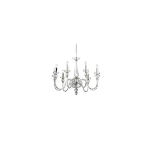 Luminosa Doge  9 Light Chandelier Clear Glass, E14