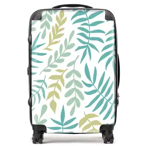 Multicolor Leafs And Branches Suitcase - Medium