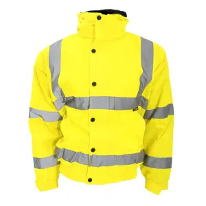 Warrior Memphis High Visibility Bomber Jacket / Safety Wear / Workwear