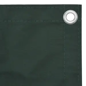 Berkfield Balcony Screen Dark Green 90x300 cm Oxford Fabric