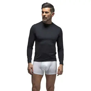 Heat Holders - Mens Long Sleeved Base Layer XXL Black