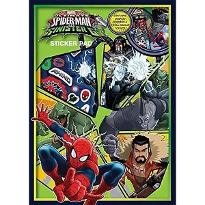 The Ultimate Spider-Man Sinister 6 Sticker Pad (Pack of 30) Multicoloured (One Size)