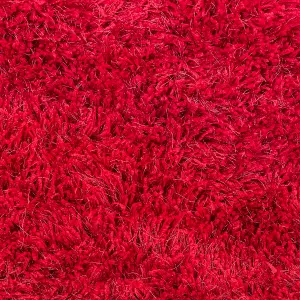 Shaggy Area Rug 200 x 300 cm Red CIDE