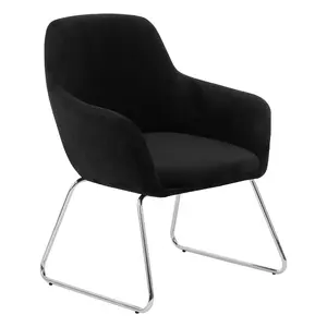 Interiors by Premier Stockholm Black Fabric Chair