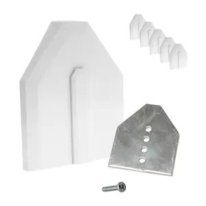 End-Fix End Cap Replacement Kit (5 Pack) - White