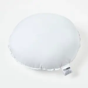 Homescapes Super Microfibre Round Shaped Cushion Pad - Cushion Filler and Inserts 50 cm (20")