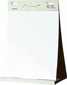 KAV A1 Flipchart Paper Pad with Plain 40 Sheets for Office School Home Kitchen Notes (813x584 mm) Pack of 3