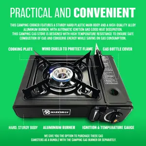 Portable Cooker Stove Camping Hiking Bbq Party Outdoor New