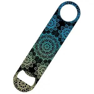 Grindstore Metallic Kaleidoscope Bar Blade Bottle Opener Multicoloured (One Size)