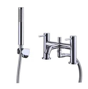 Aquarius RF-Series Bath Shower Mixer Tap inc Kit Chrome