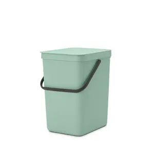 Brabantia Sort and Go 25 Litre Rubbish Bin Jade Green