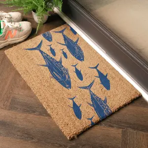 Fish  Coir Doormat (60 x 40cm)