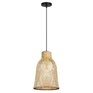 Luminosa Riba 210Mm Dome Hanging Pendant E27 40W