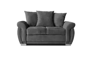 Zolly 2 Seater Scatter Back Fabric Sofa