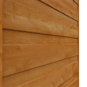 7ft x 4ft (2050mm x 1150mm) Horsforth Shiplap Compact Pent Bike Shed (12mm Tongue and Groove Floor and Roof)