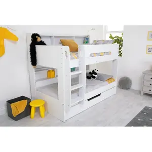 Eakes Single (3') Standard Bunk Bed with Trundle