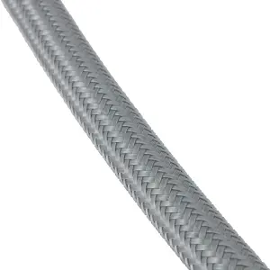 Flomasta Grey Flexible Hose ⅜" (L)0.3m 10mm x (Dia)14.5mm 35L/min