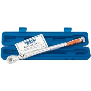 Draper Expert Precision Torque Wrench, 1/2" Sq. Dr., 30 - 100Nm 58138