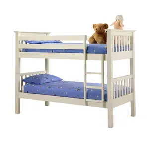 Scoggins Single (3') Standard Bunk Bed White