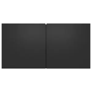 Berkfield Hanging TV Cabinets 3 pcs Black 60x30x30 cm