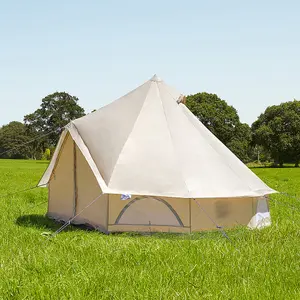 5m Bell Tent - Oxford Ultralite 100 - Sandstone