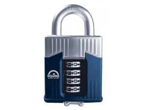 Warrior 55mm High-Security Combination Padlock for Maximum Protection and Durability