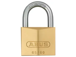 ABUS Mechanical 65/60mm Brass Padlock Keyed Alike 6603