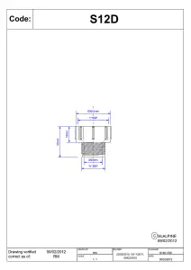 McAlpine S12D 1" BSP Female x BSP Male Coupling