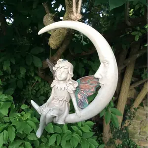 Ashton-under-Lyne Fairies Weather Resistant Resin Garden Statue