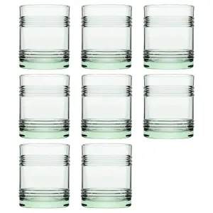 Pasabahce Aware Tincan Recycled Glass Tumblers - 280ml - Green - Pack of 8