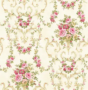 SK Filson Pink Floral Wallpaper