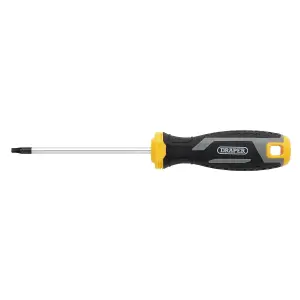 Draper TX-STAR Tamperproof Soft Grip Screwdriver, T20H x 100mm 13410