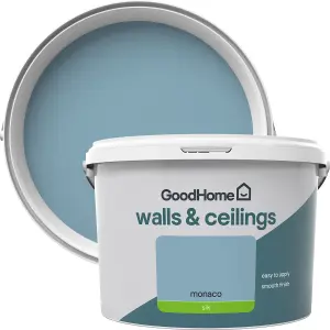 GoodHome Walls & ceilings Monaco Silk Emulsion paint, 2.5L