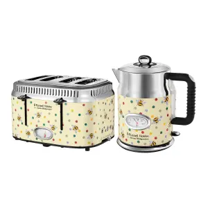 Russell Hobbs Emma Bridgewater Bumblebee Breakfast Bundle