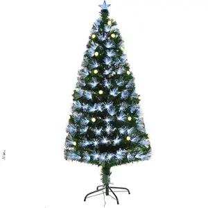 Durham Lighted Artificial Fir Christmas Tree 6ft.