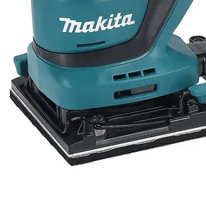 Makita DBO480Z 18v LXT 114mm Detail 1/4 Sheet Finishing Palm Sander + 62 Sheets