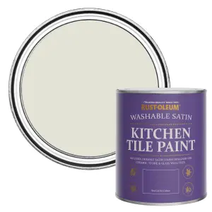 Rust-Oleum Portland Stone Satin Kitchen Tile Paint 750ml