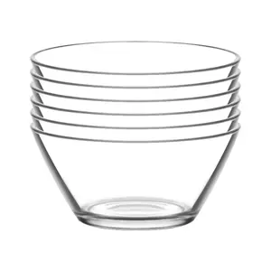 LAV - Vega Glass Serving Bowls - 10.5cm - Pack of 6