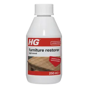 HG Furniture Restorer For Light Wood 250ml x 3