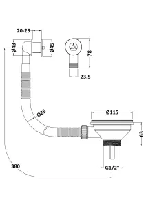 795mm - Double Bowl Fireclay Butler Kitchen Sink - Stepped Weir, Mixer Tap & Wastes