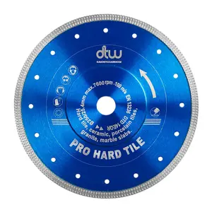 DTW Pro Hard Tile Saw Blade 250mm/10" x 22.23