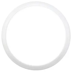 Luceco Sierra Emergency Bulkhead Light, IP54, 12W, 1200lm, 330mm White