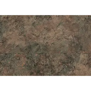 Dec55 1703 Vermont Slate Slate Stone Effect 2.5mm Glue-Down Contract LVT For Domestic & Commercial Use 3.96 m² Per Pack