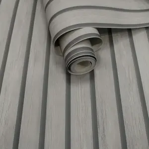 Holden Decor Wood Slat Grey Imitation Wood Smooth Wallpaper