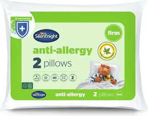 Silentnight Anti-Allergy Side Sleeper Firm Pillow - 2 Pack