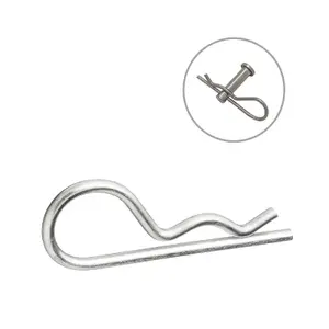 10 x R Clips 5 x 105mm for Securing Clevis Retaining Pins,