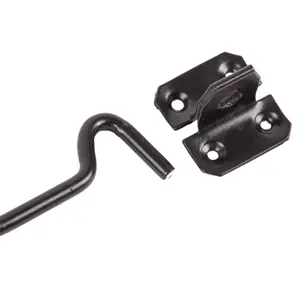 Blackspur - Steel Cabin Hook - 152mm - Black