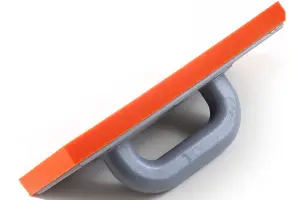 Toolty Sponge Grouting Float 280x140x20mm Orange Rubber for Tiling Finishing Tool Trowel Floors Walls DIY